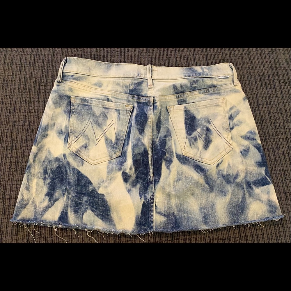 MOTHER denim‎ jean skirt Nwot size 28 - Picture 2 of 7